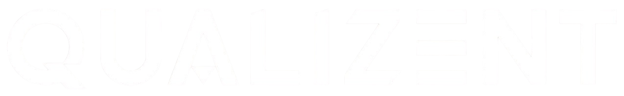 Qualizent White logo